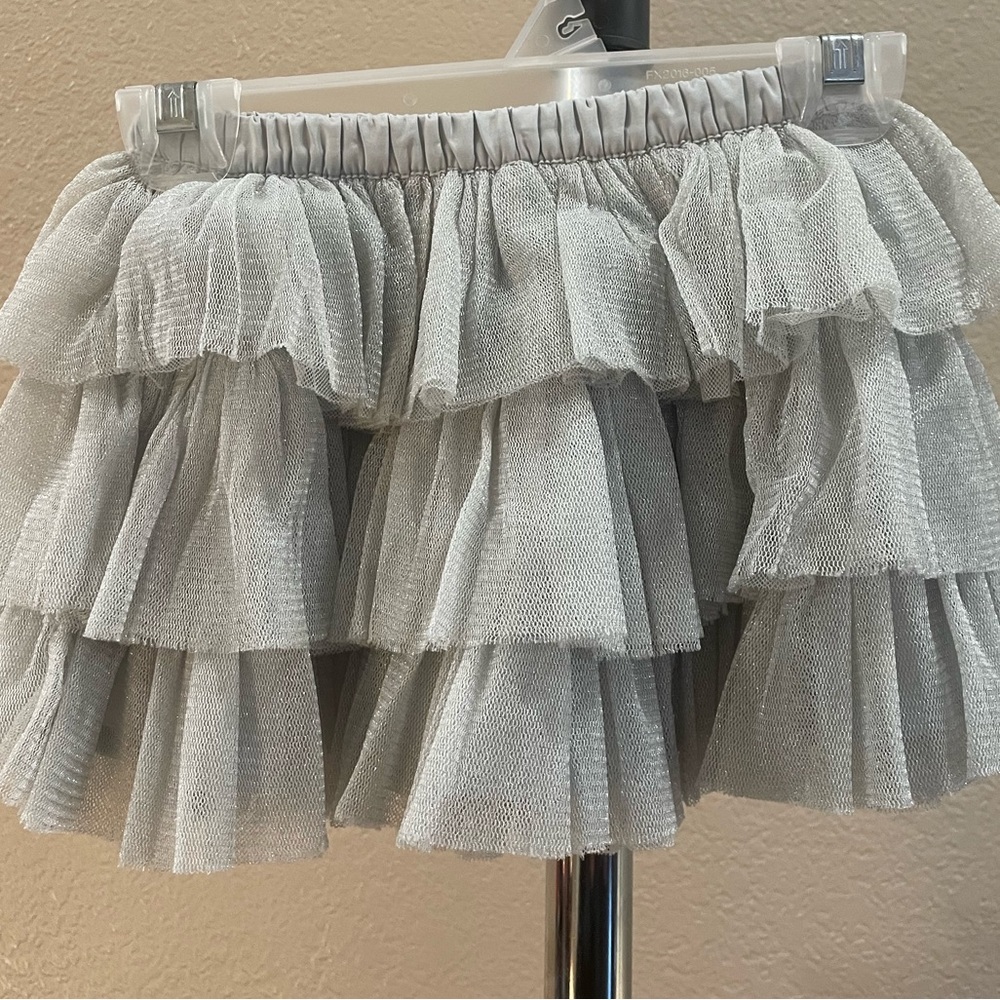 Gymboree Skirt, Silver, Size 18-24 months, Used